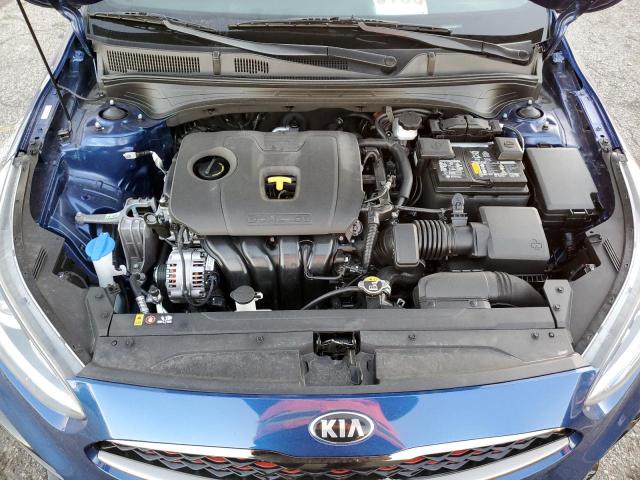 3KPF34AD3ME388445 - 2021 KIA FORTE GT LINE BLUE photo 11