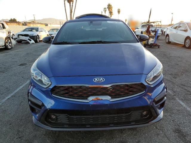 3KPF34AD3ME388445 - 2021 KIA FORTE GT LINE BLUE photo 5