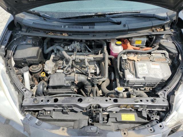 JTDKDTB33D1555966 - 2013 TOYOTA PRIUS C GRAY photo 11