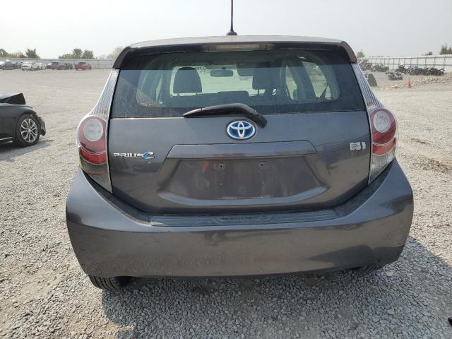 JTDKDTB33D1555966 - 2013 TOYOTA PRIUS C GRAY photo 6