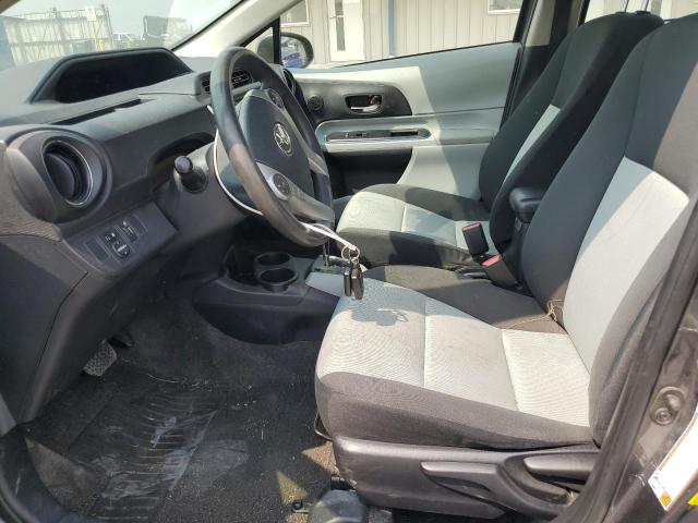 JTDKDTB33D1555966 - 2013 TOYOTA PRIUS C GRAY photo 7