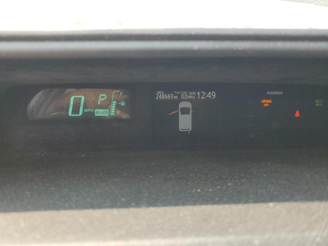 JTDKDTB33D1555966 - 2013 TOYOTA PRIUS C GRAY photo 9