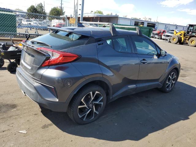 NMTKHMBX1JR020550 - 2018 TOYOTA C-HR XLE GRAY photo 3