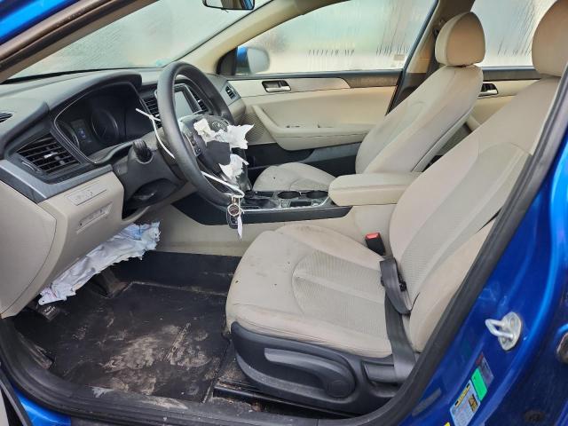 5NPE24AFXJH626749 - 2018 HYUNDAI SONATA SE 蓝色 照片 7