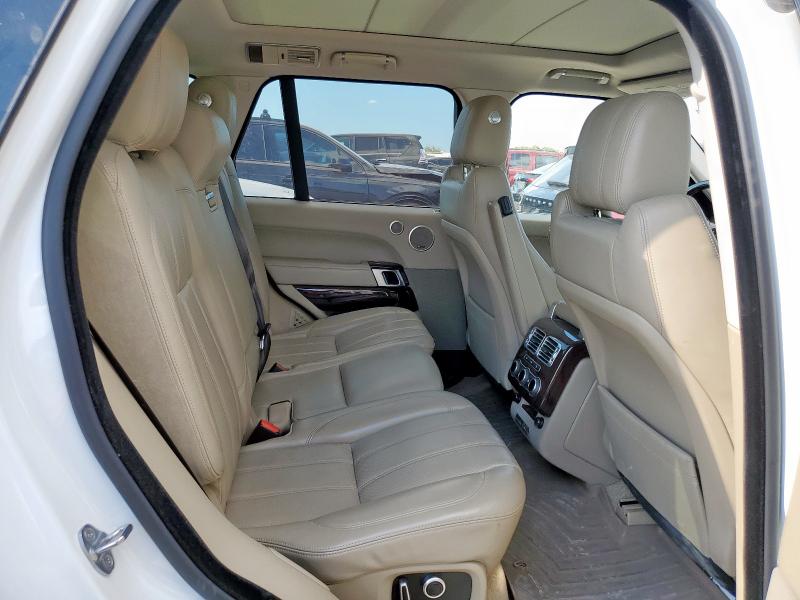 SALGS2KF1GA297623 - 2016 LAND ROVER RANGE ROVE HSE WHITE photo 11