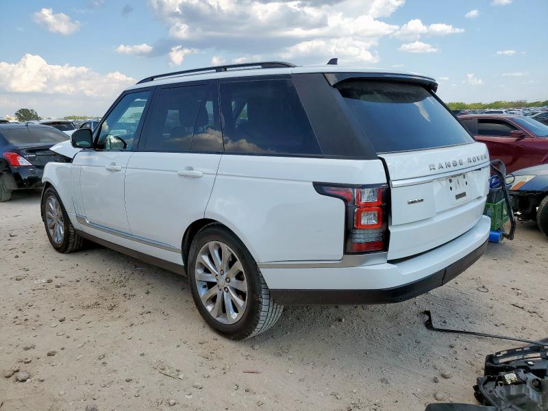 SALGS2KF1GA297623 - 2016 LAND ROVER RANGE ROVE HSE WHITE photo 2