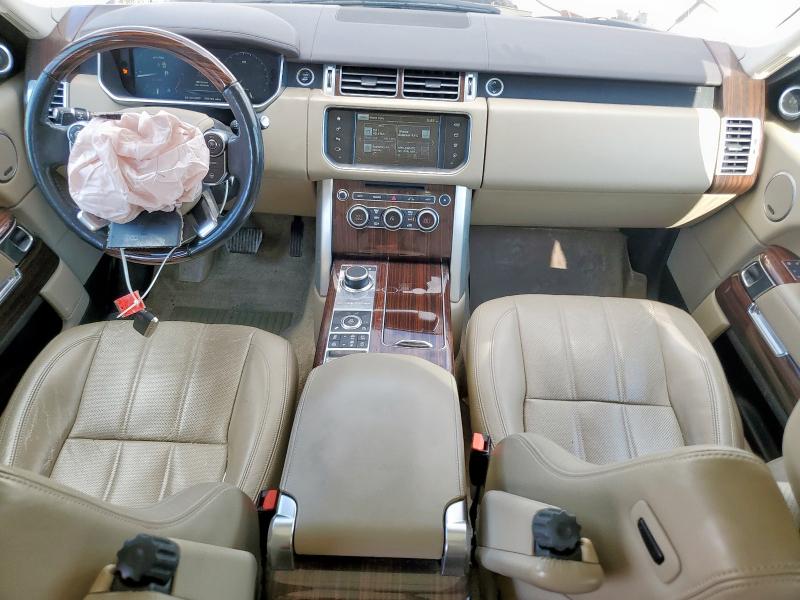 SALGS2KF1GA297623 - 2016 LAND ROVER RANGE ROVE HSE WHITE photo 8