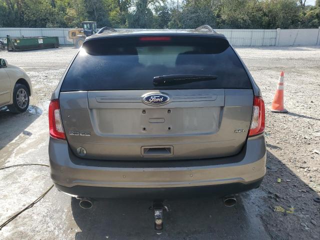 2FMDK3JC7EBA04523 - 2014 FORD EDGE SEL TAN photo 6