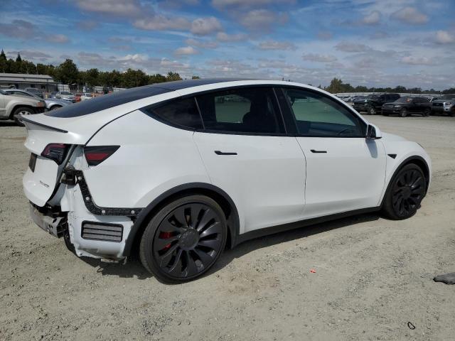 5YJYGDEF1LF058854 - 2020 TESLA MODEL Y WHITE photo 3