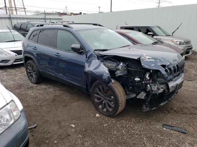 1C4PJMMX4MD160438 - 2021 JEEP CHEROKEE LATITUDE LUX BLUE photo 4