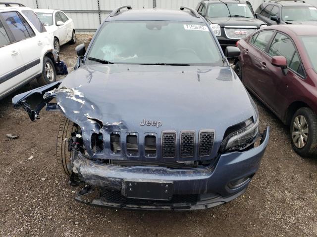 1C4PJMMX4MD160438 - 2021 JEEP CHEROKEE LATITUDE LUX BLUE photo 5