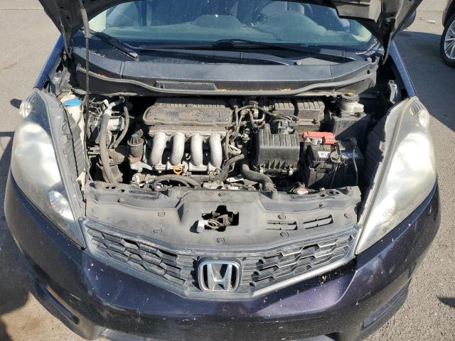 JHMGE8H52DC041375 - 2013 HONDA FIT SPORT PURPLE photo 11