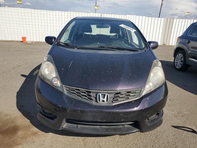 JHMGE8H52DC041375 - 2013 HONDA FIT SPORT PURPLE photo 5