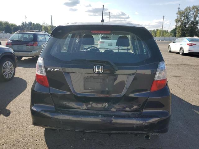 JHMGE8H52DC041375 - 2013 HONDA FIT SPORT PURPLE photo 6