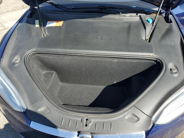 5YJSA1E17HF185576 - 2017 TESLA MODEL S BLUE photo 11