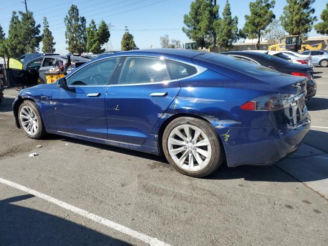 5YJSA1E17HF185576 - 2017 TESLA MODEL S BLUE photo 2