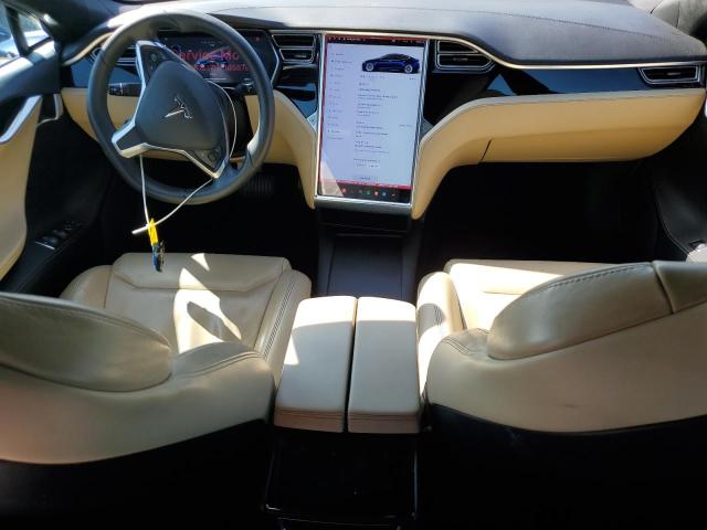 5YJSA1E17HF185576 - 2017 TESLA MODEL S BLUE photo 8