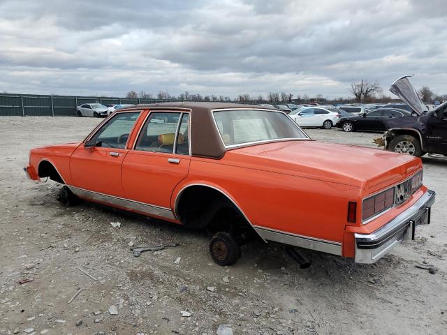 2G1AN69H6D1128358 - 1983 CHEVROLET CAPRICE CLASSIC ORANGE photo 2