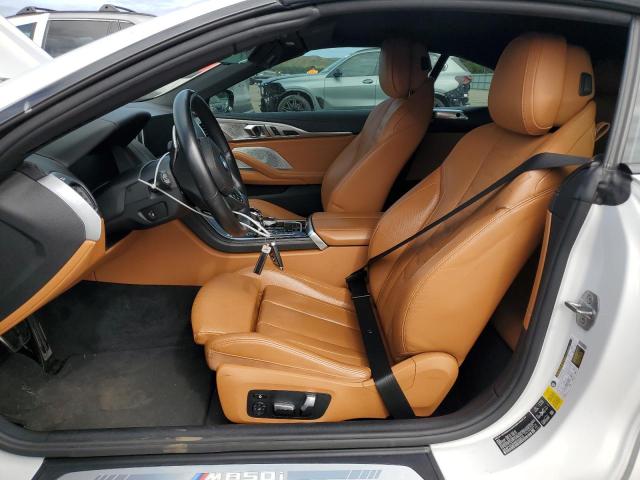 WBAFY4C54KBX29575 - 2019 BMW M850XI Beyaz fotoğraf 7