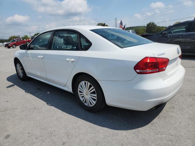 1VWAS7A39EC025692 - 2014 VOLKSWAGEN PASSAT S WHITE photo 2