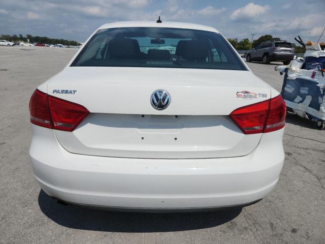 1VWAS7A39EC025692 - 2014 VOLKSWAGEN PASSAT S WHITE photo 6