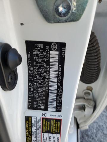 4T1BK36B38U291235 - 2008 TOYOTA AVALON XL WHITE photo 12