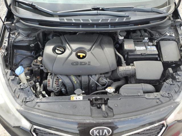 KNAFZ4A81E5200274 - 2014 KIA FORTE EX BLACK photo 11