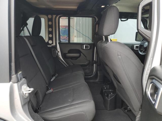 1C4HJXDG3JW112922 - 2018 JEEP WRANGLER UNLIMITED SPORT Silber Foto 10