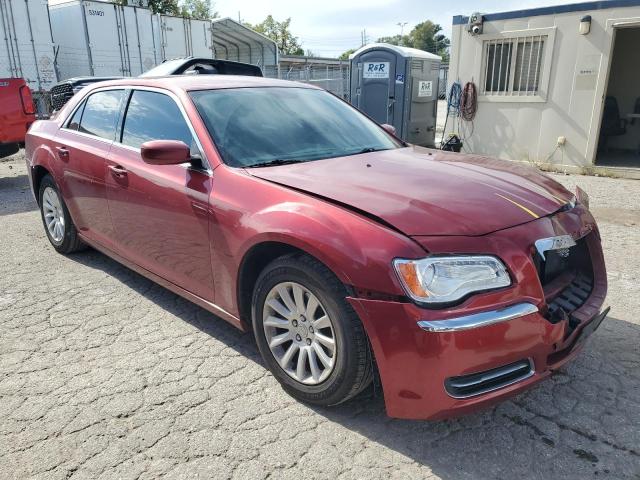2C3CCAAG7EH321126 - 2014 CHRYSLER 300 RED photo 4