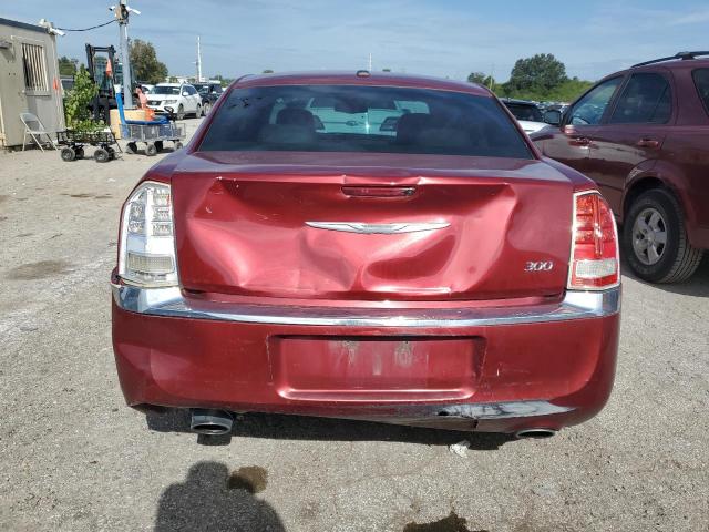 2C3CCAAG7EH321126 - 2014 CHRYSLER 300 RED photo 6