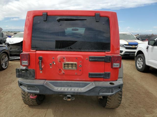 1C4BJWFG2FL759799 - 2015 JEEP WRANGLER RUBICON RED photo 6