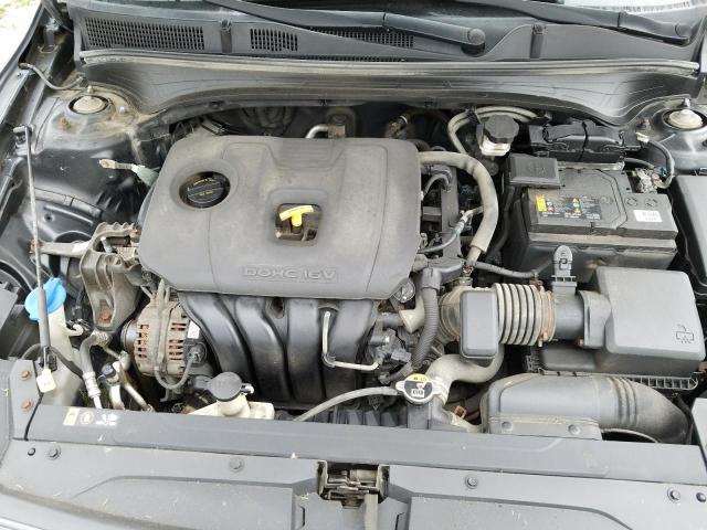 3KPF54AD7KE121848 - 2019 KIA FORTE EX გრაფიტი ფოტო 11