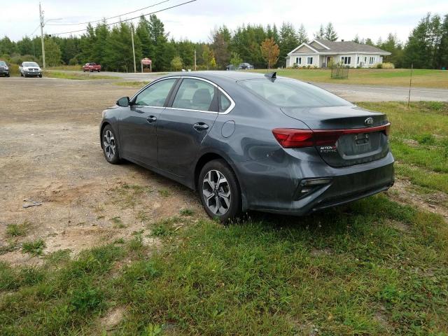 3KPF54AD7KE121848 - 2019 KIA FORTE EX გრაფიტი ფოტო 2