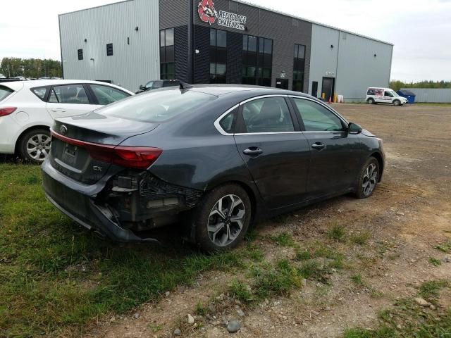 3KPF54AD7KE121848 - 2019 KIA FORTE EX გრაფიტი ფოტო 3