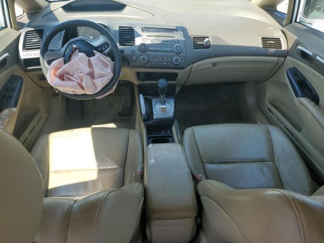 2HGFA16988H502931 - 2008 HONDA CIVIC EXL WHITE photo 8