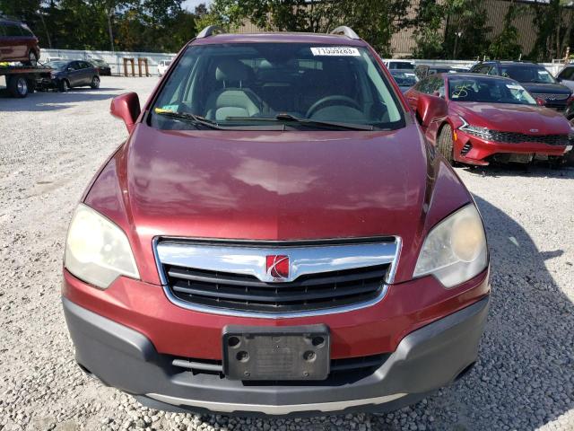 3GSCL33P88S585949 - 2008 SATURN VUE XE RED photo 5