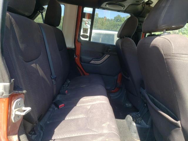 1C4BJWDG1EL264415 - 2014 JEEP WRANGLER U SPORT ORANGE photo 10