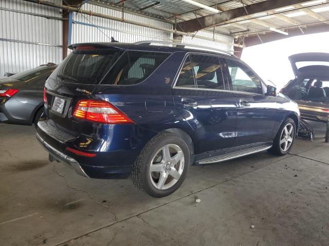 4JGDA5HB2EA311735 - 2014 MERCEDES-BENZ ML 350 4MATIC BLUE photo 3