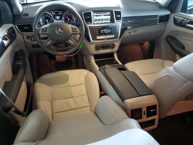 4JGDA5HB2EA311735 - 2014 MERCEDES-BENZ ML 350 4MATIC BLUE photo 8