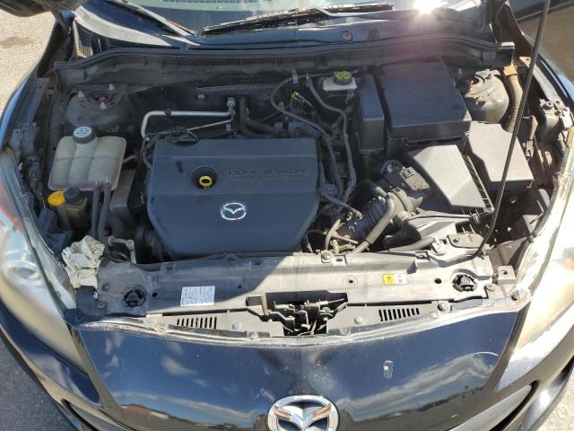 JM1BL1TF6D1762223 - 2013 MAZDA 3 I BLACK photo 11