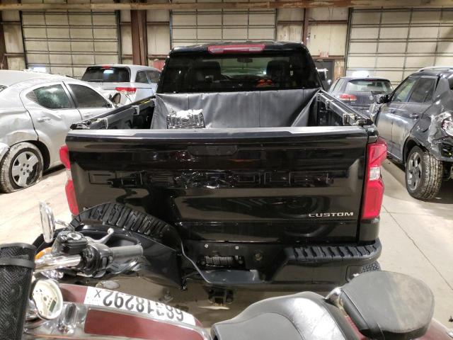 1GCPYBEH0LZ345918 - 2020 CHEVROLET SILVERADO K1500 CUSTOM BLACK photo 6