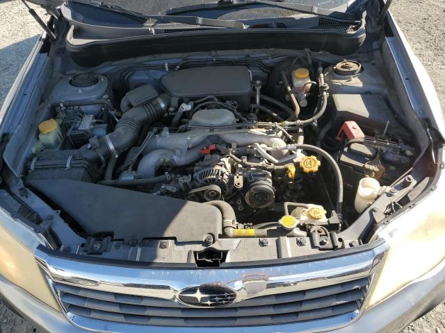 JF2SH6AC2AH756110 - 2010 SUBARU FORESTER 2.5X SILVER photo 12