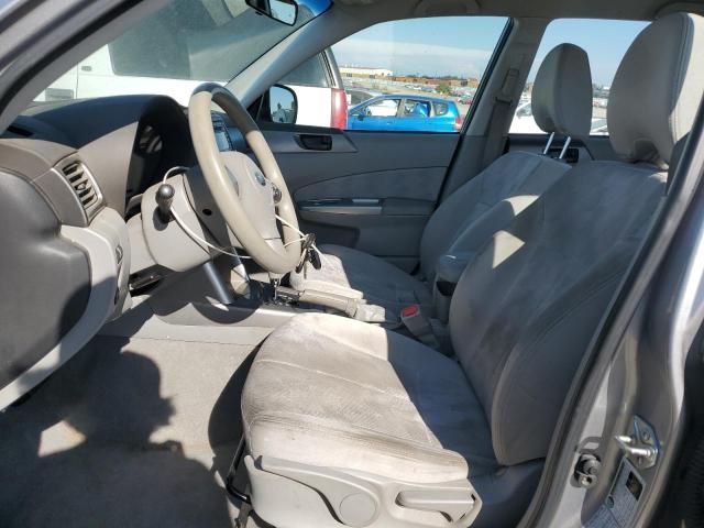 JF2SH6AC2AH756110 - 2010 SUBARU FORESTER 2.5X SILVER photo 7