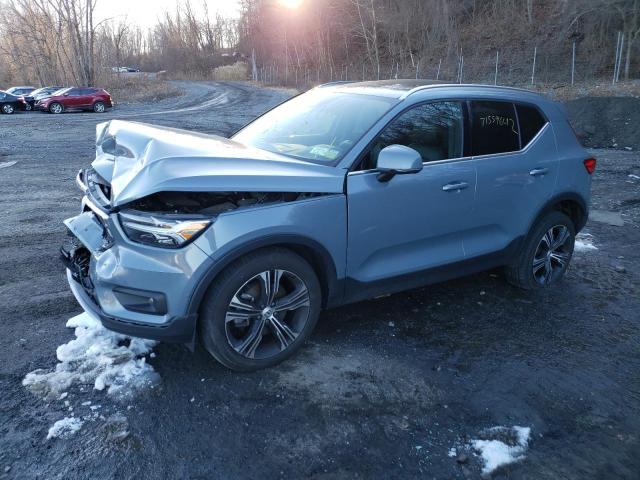 YV4162UL0M2549885 - 2021 VOLVO XC40 T5 INSCRIPTION GRAY photo 1