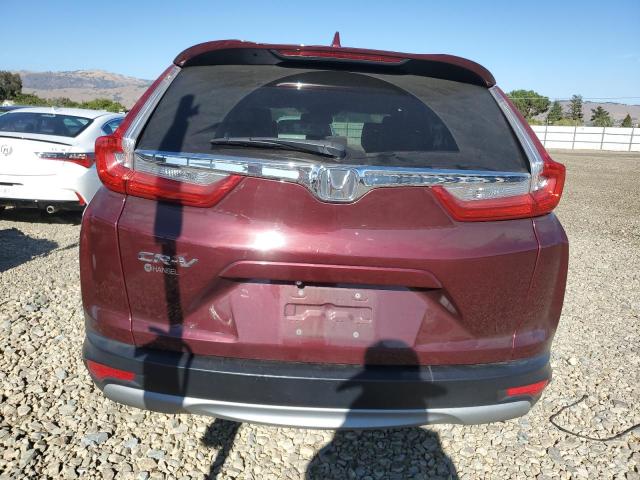 7FARW1H85JE012934 - 2018 HONDA CR-V EXL BURGUNDY photo 6