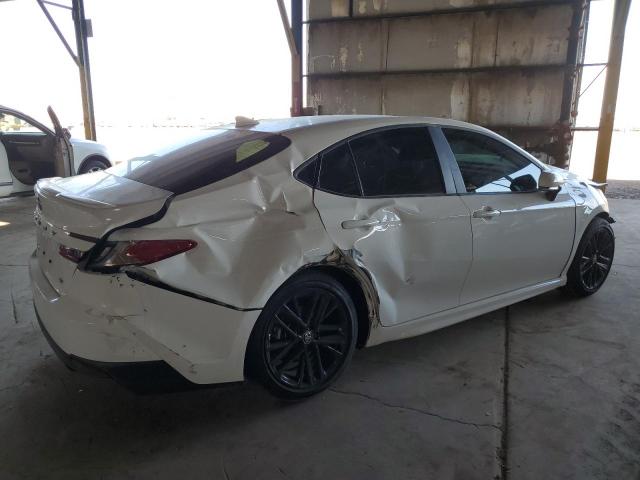 4T1DAACK5SU626264 - 2025 TOYOTA CAMRY XSE WHITE photo 3