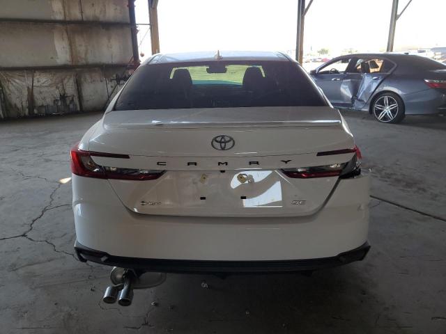 4T1DAACK5SU626264 - 2025 TOYOTA CAMRY XSE WHITE photo 6