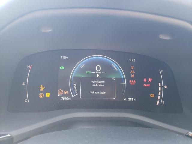 4T1DAACK5SU626264 - 2025 TOYOTA CAMRY XSE WHITE photo 9