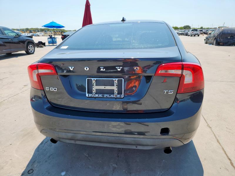 YV1622FS8C2025711 - 2012 VOLVO S60 T5 GRAY photo 6