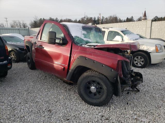 1GCHK23K27F522545 - 2007 CHEVROLET SILVERADO2 K2500 HEAVY DUTY MAROON photo 4